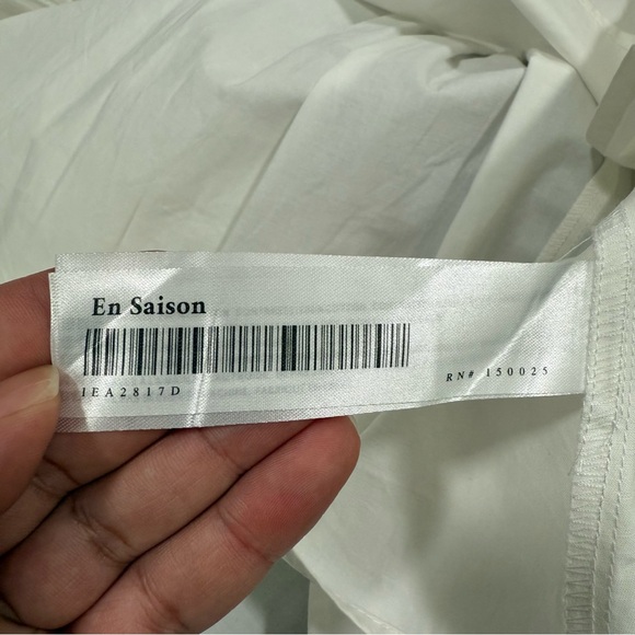 Women’s New En Saison Evie Mixed Media Mini Dress Size M MSRP $160 - Picture 7 of 9